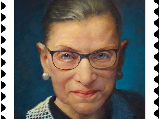 Ruth Bader Ginsburg honoured with 2023 postage stamp The Independent