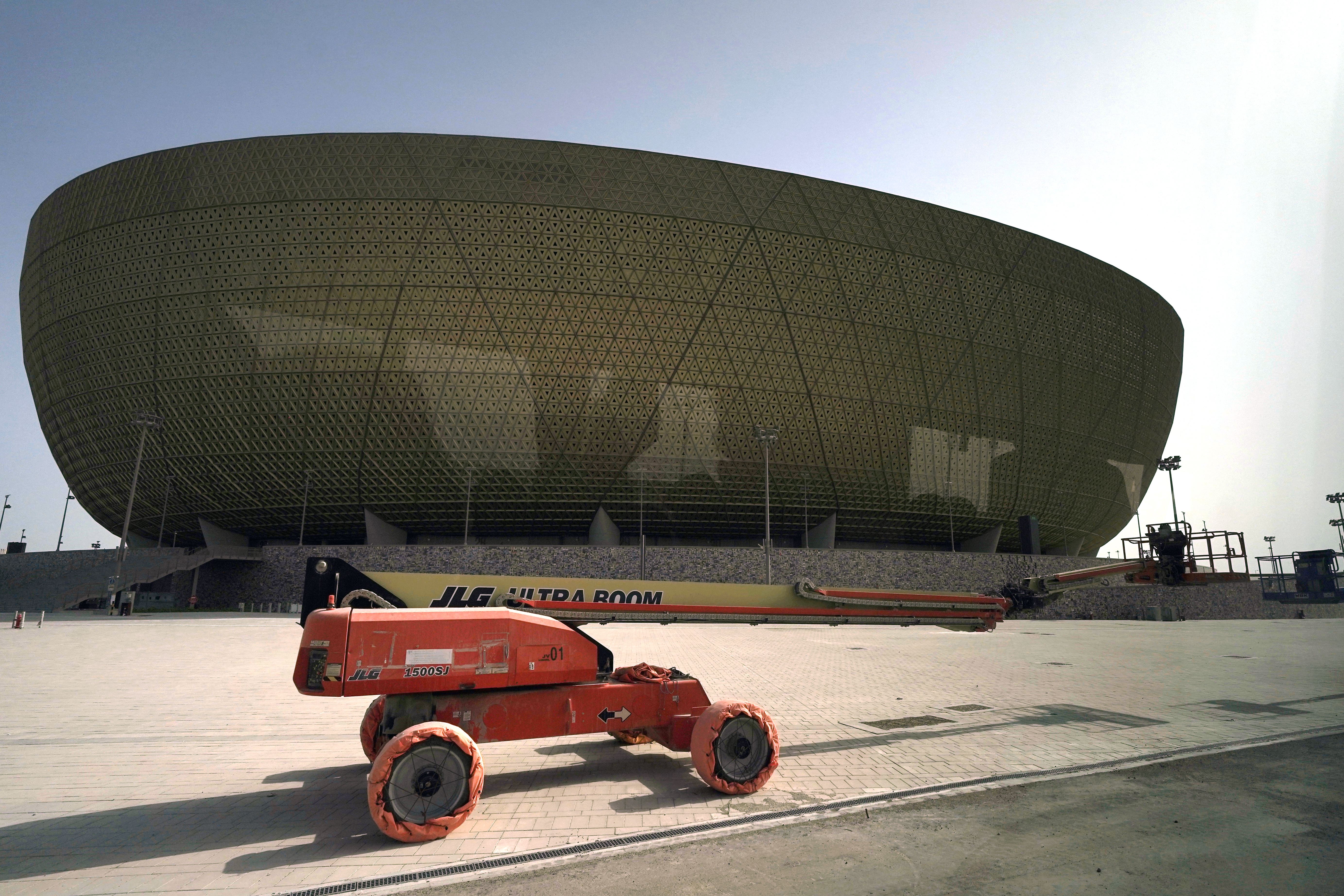 The Lusail Stadium, a venue for the FIFA World Cup Qatar 2022 (PA)
