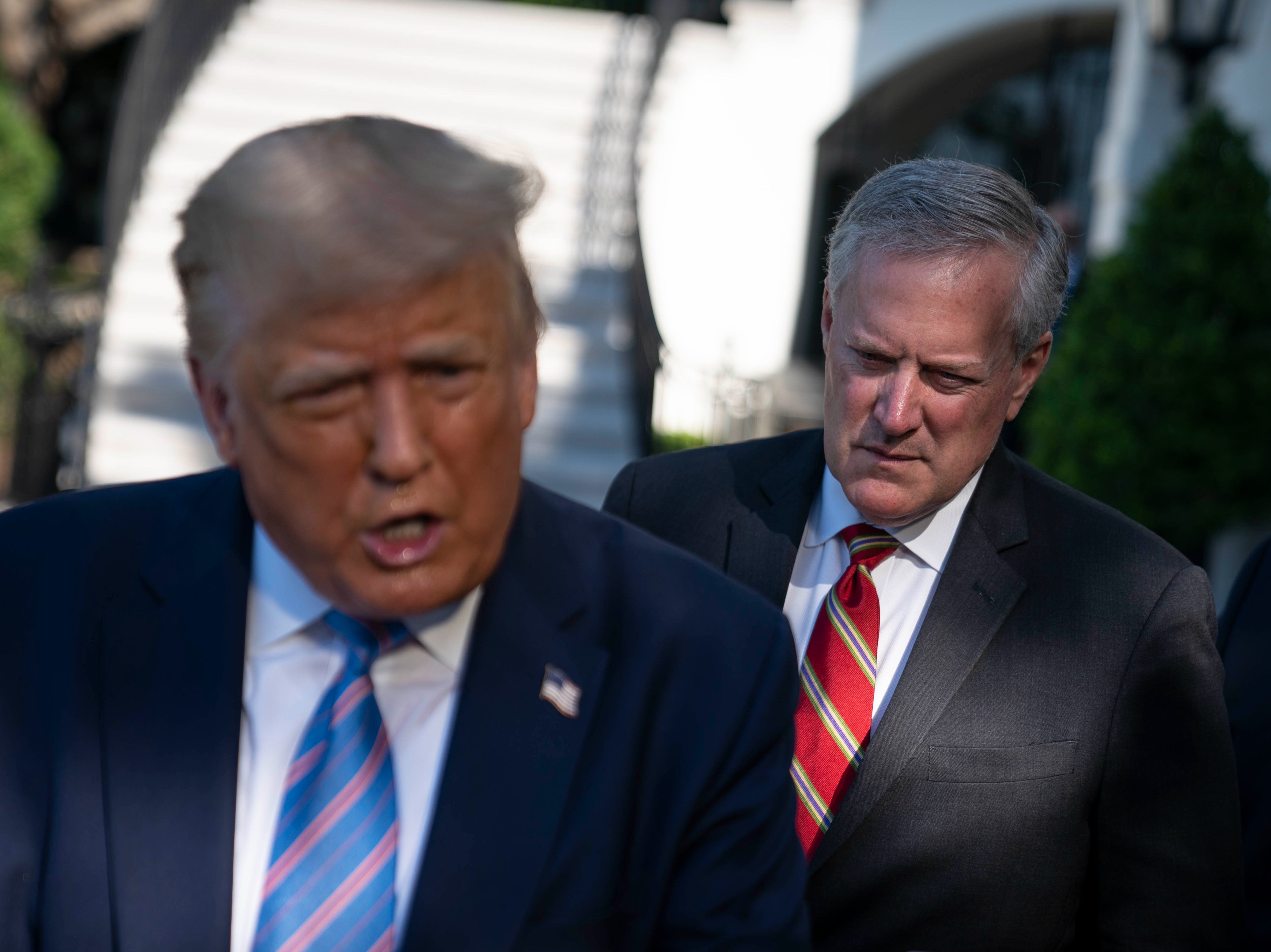 Mark Meadows is said to be cooperating with the investigations into his former boss