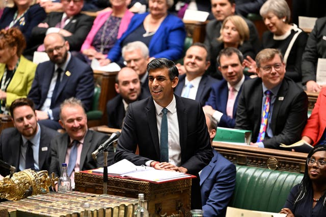 <p>Rishi Sunak said he stood by the Conservative Party manifesto that said the ban on shale gas fracking in England would remain unless science showed it was safe.  </p>