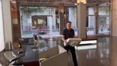 Elon Musk brings kitchen sink to Twitter HQ as he closes in on $44bn purchase