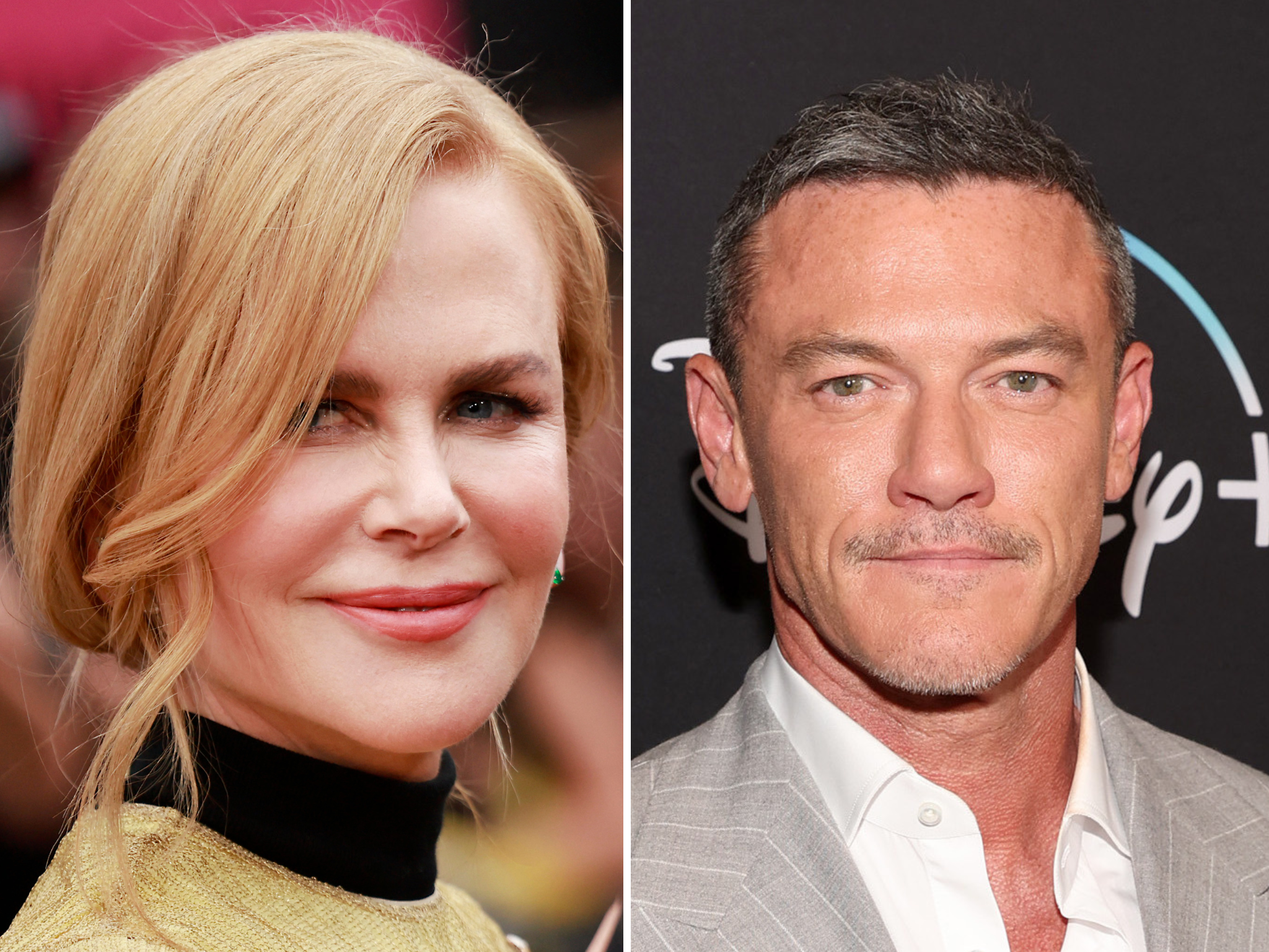 <p>Nicole Kidman and Luke Evans</p>