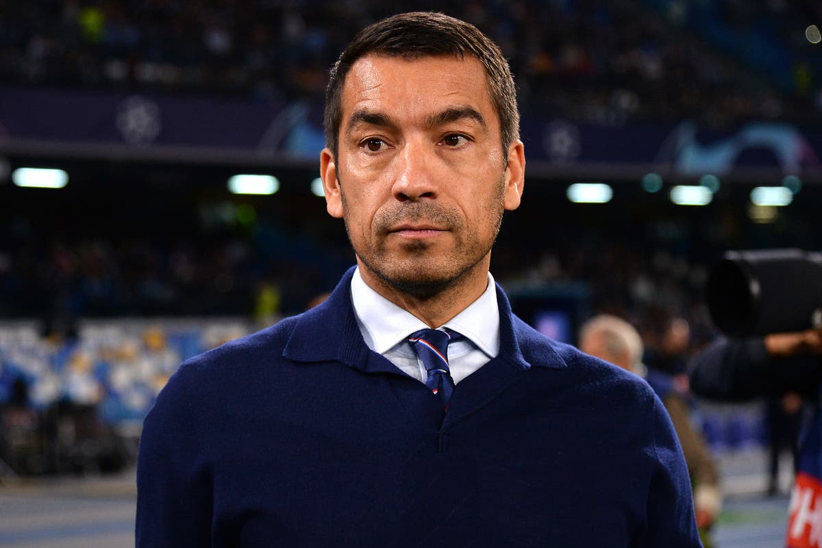 Giovanni van Bronckhorst urges Rangers to finish Champions League campaign on a high