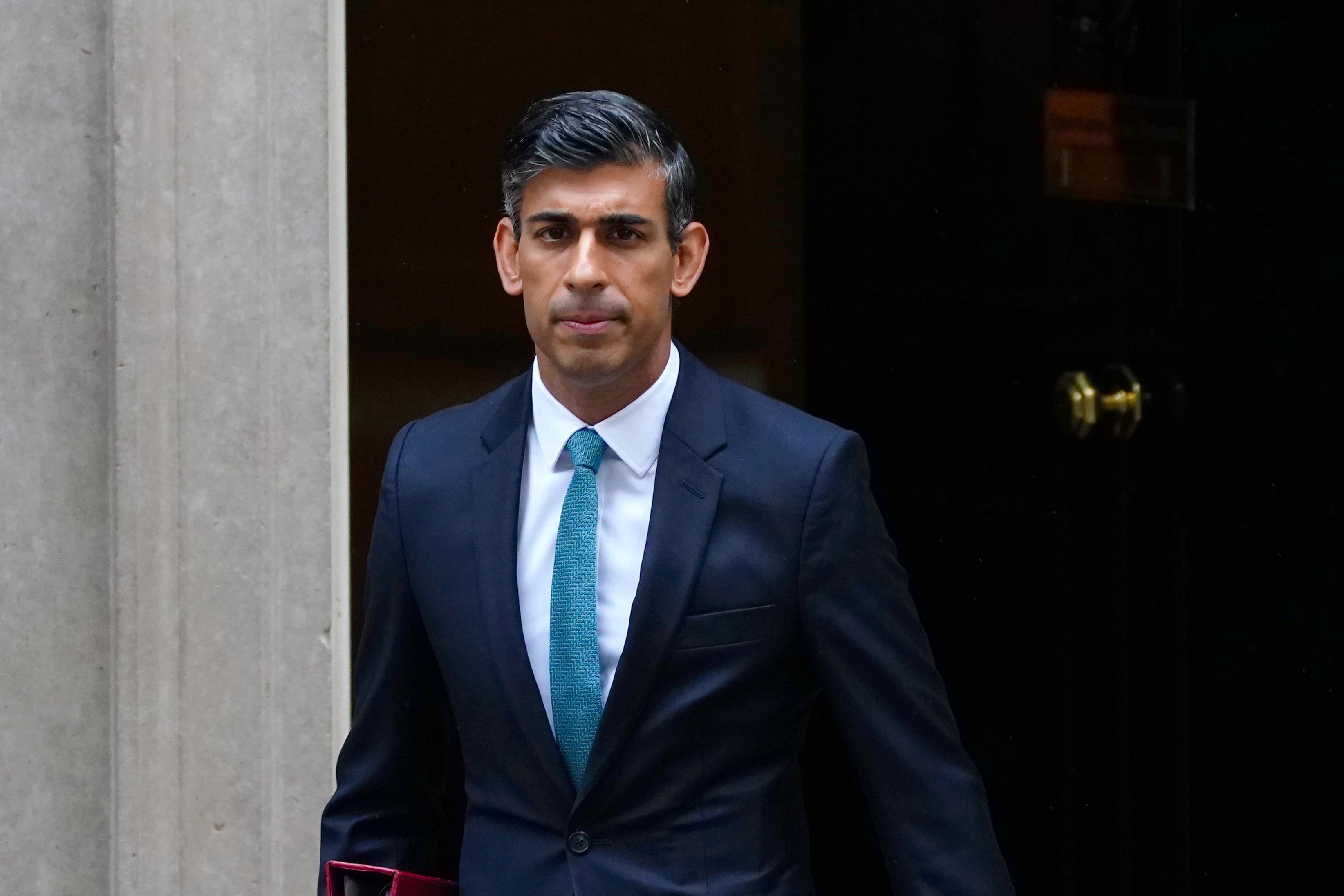 Rishi Sunak has demoted allies of Liz Truss and rewarded his own supporters as he ploughed on with a ministerial shake-up drawing on all factions of the embattled Tory party (Victoria Jones/PA)