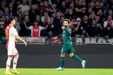 Darwin Nunez on target as Liverpool beat Ajax to reach Champions League knockouts