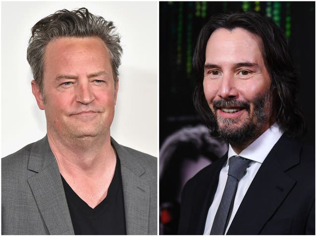 <p>Matthew Perry Keanu Reeves</p>