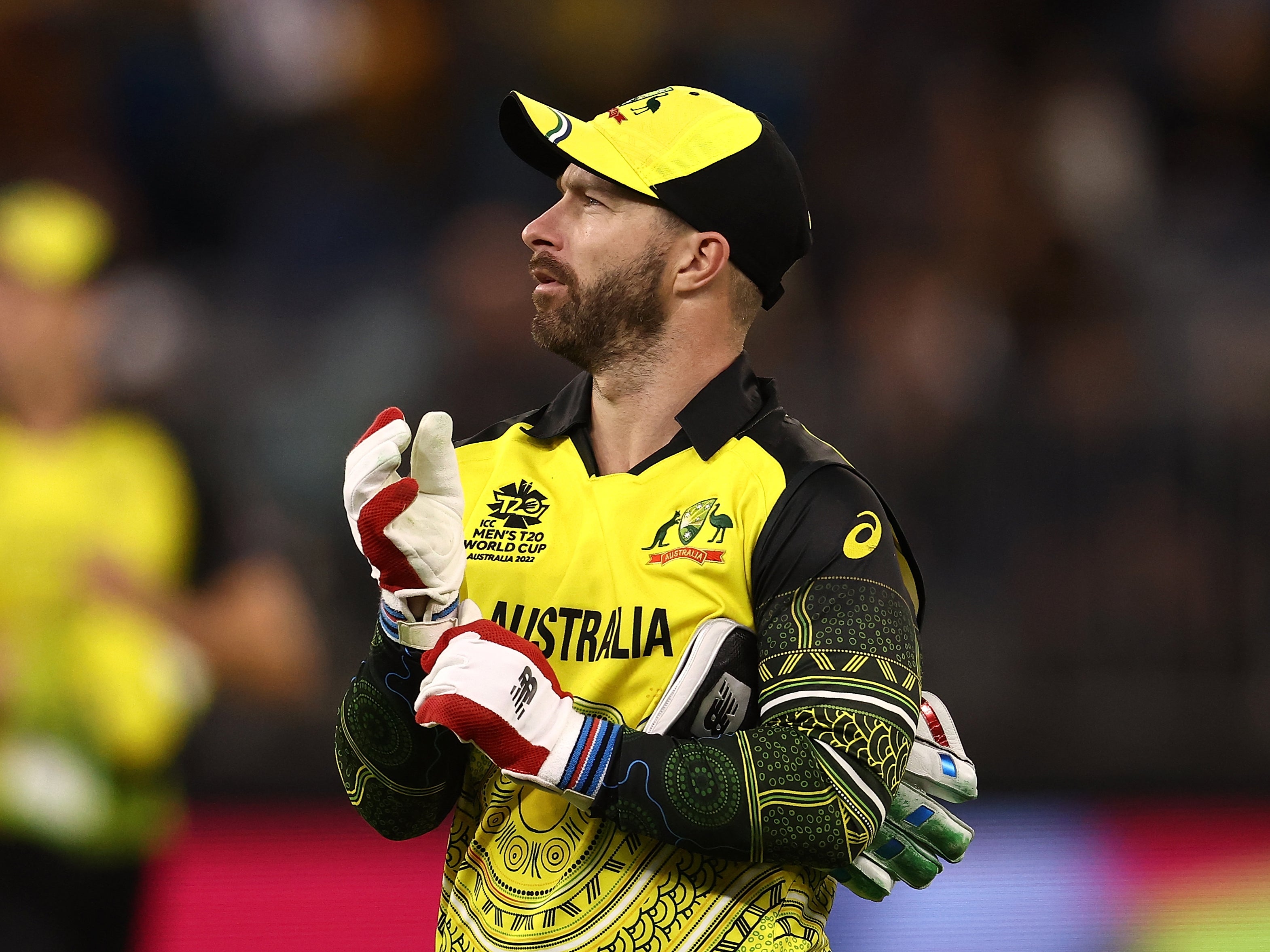 Wade is the only recognised wicketkeeper in Australia’s 15-strong World Cup squad