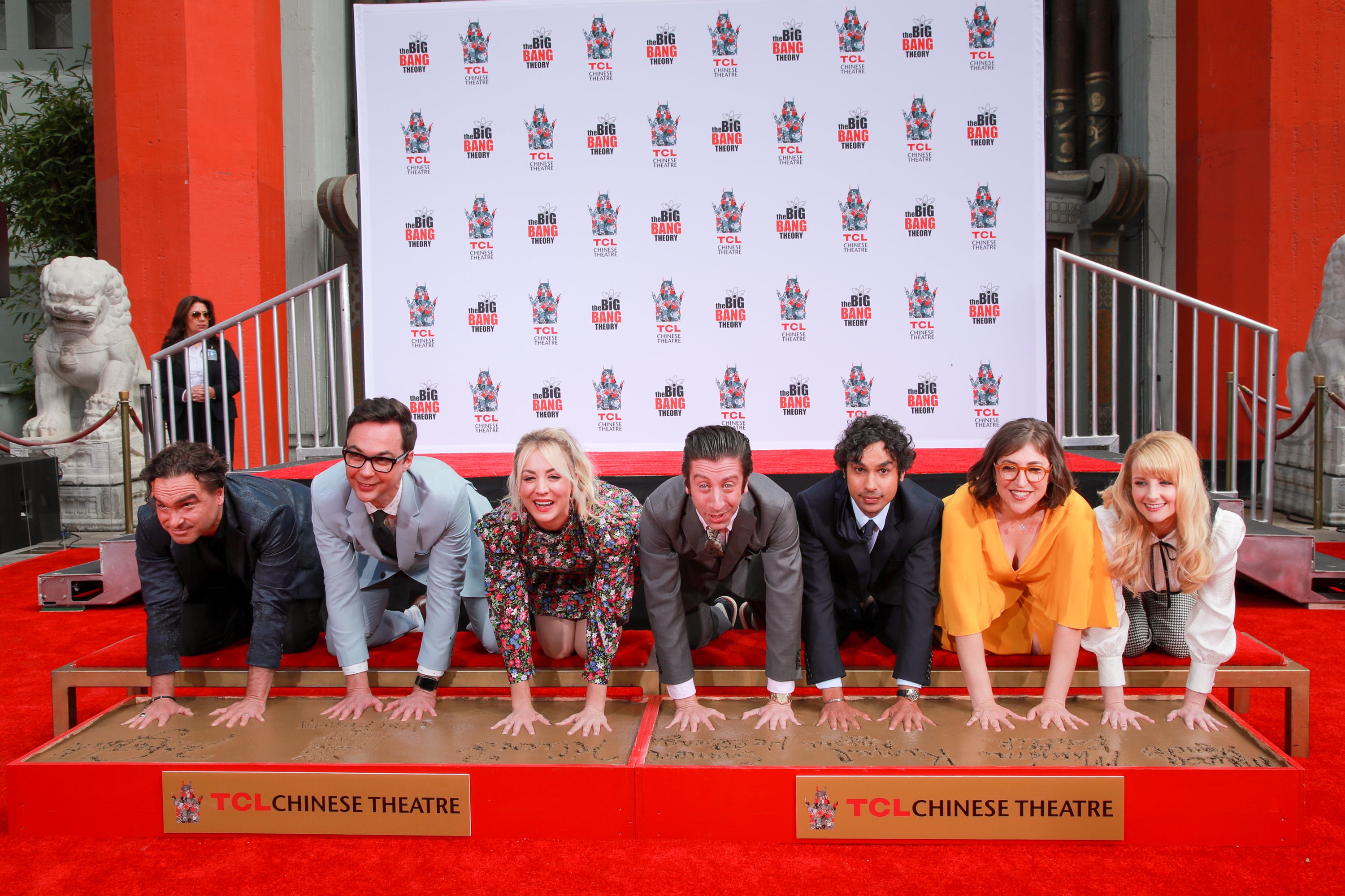 The cast of ‘The Big Bang Theory'