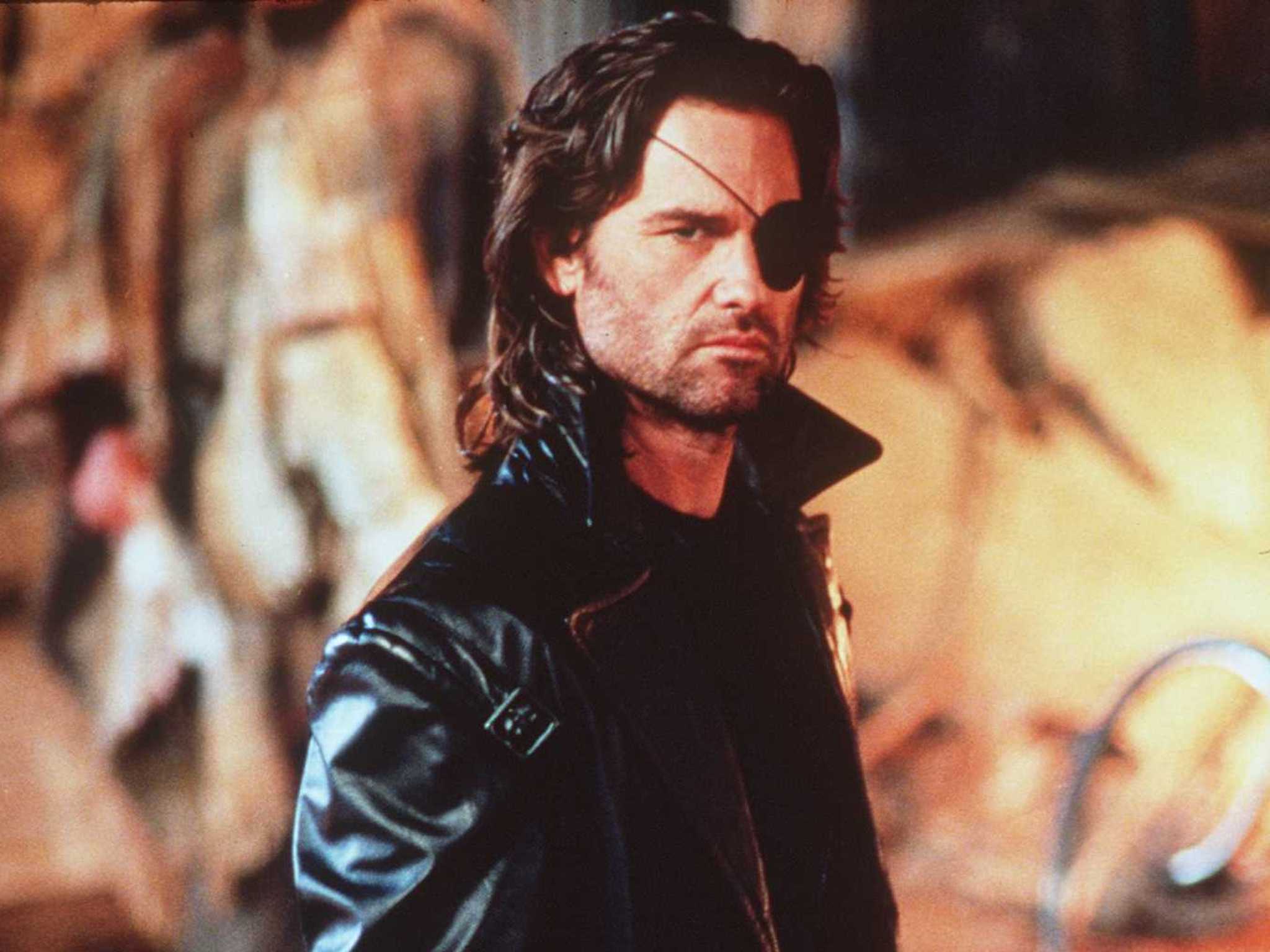 Kurt Russell as Snake Plissken, the wisecreacking renegade of John Carpenter’s 1996 film ‘Escape from LA’