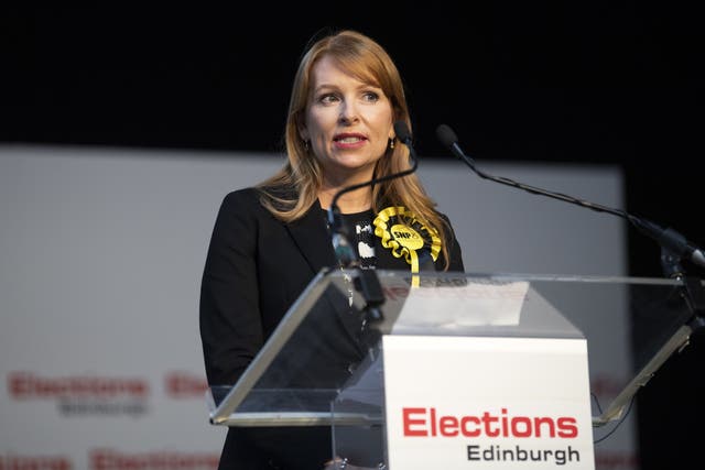 Ash Regan quit the Government ahead of the vote (Lesley Martin/PA)