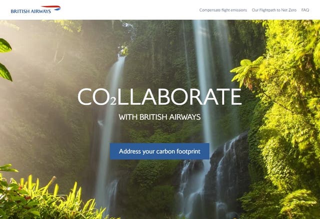 <p>The branding on the new BA carbon offsetting website.jpg</p>