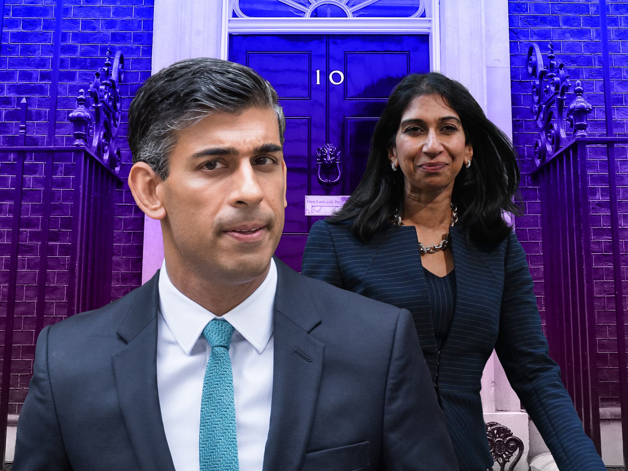 Rishi Sunak and his home secretary Suella Braverman have vowed to ‘stop the boats’