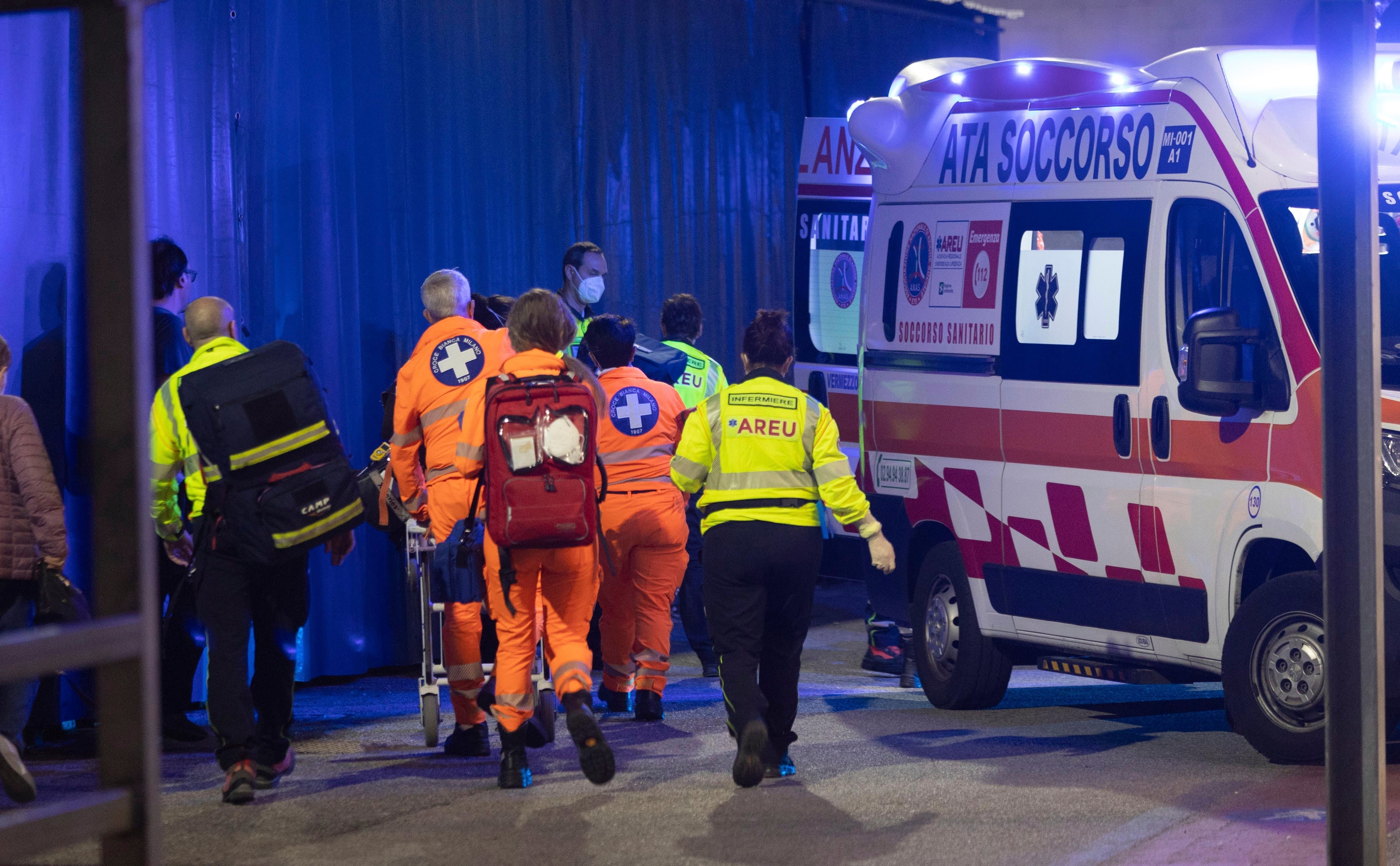 Five people were stabbed at a Carrefour supermarket in Milan