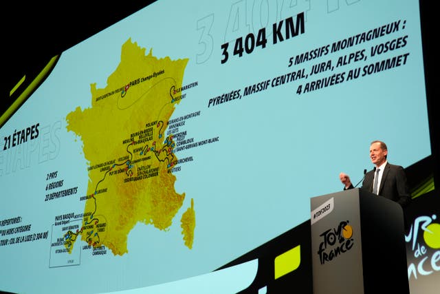 TOUR DE FRANCIA-RUTA