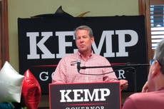 Georgia candidates head to party bastions amid early voting