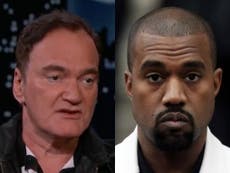 Tarantino says Kanye West approached him about ‘very funny’ slave-themed music video