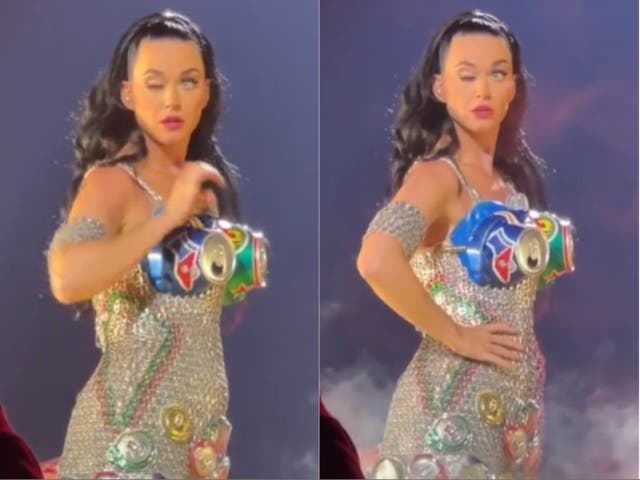 Katy Perry se presenta en Las Vegas