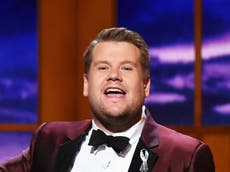 James Corden Late Late Show – live: British host waves goodbye to America in star-studded finale