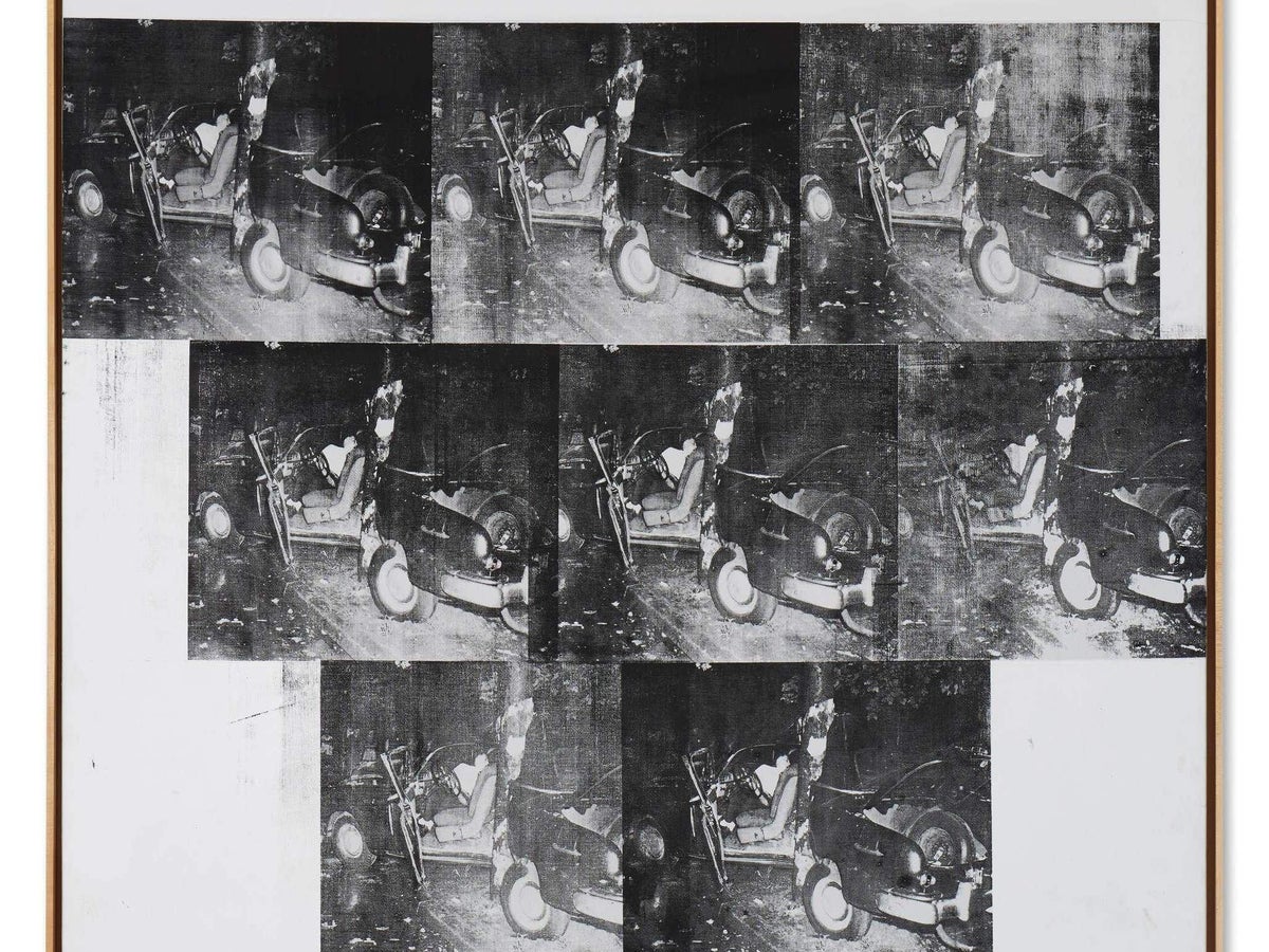 Andy Warhol masterpiece from 'Death And Disaster' series to