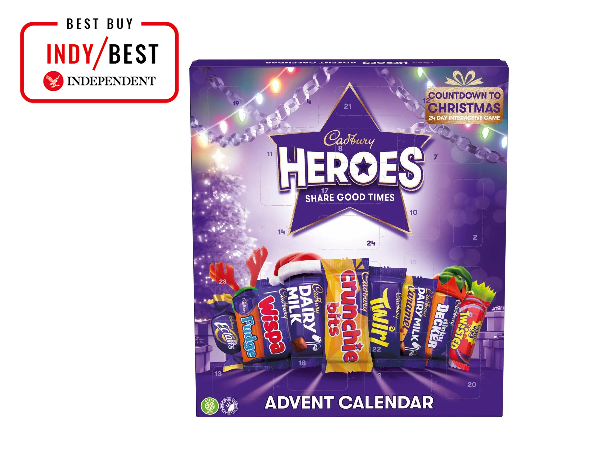 Cadbury heroes advent calendar