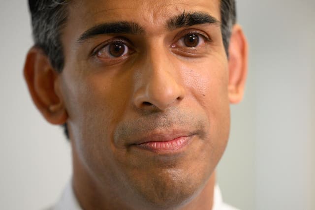 Prime Minister Rishi Sunak has backtracked on his plan after it was criticised by health leaders (Leon Neal/PA)