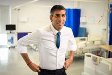 Rishi Sunak told to increase nurses’ pay while on hospital visit