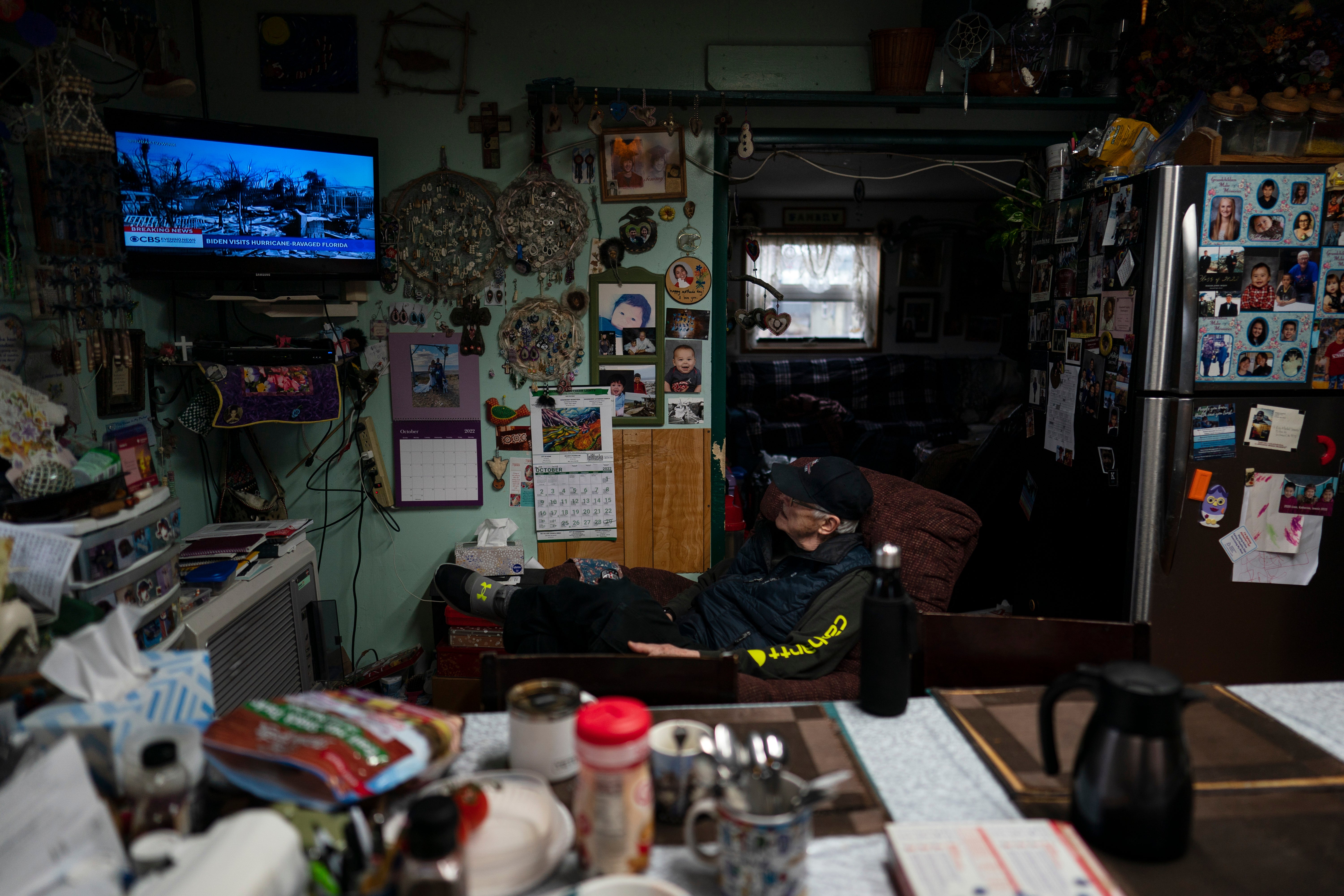 Climate Migration Alaska Disappearing Island