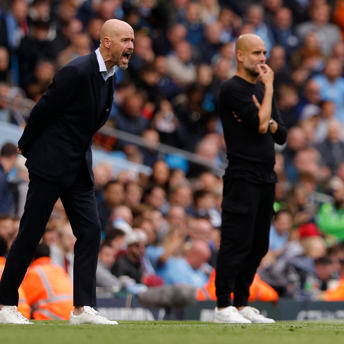 Pep Guardiola thinks Manchester United are 'coming back' under Erik ten Hag  | The Independent
