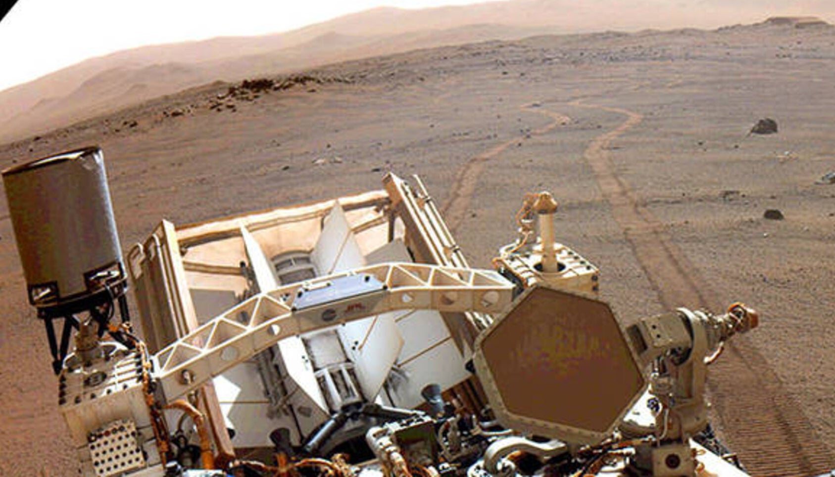 Nasa’s Perseverance Rover takes a selfie on Mars