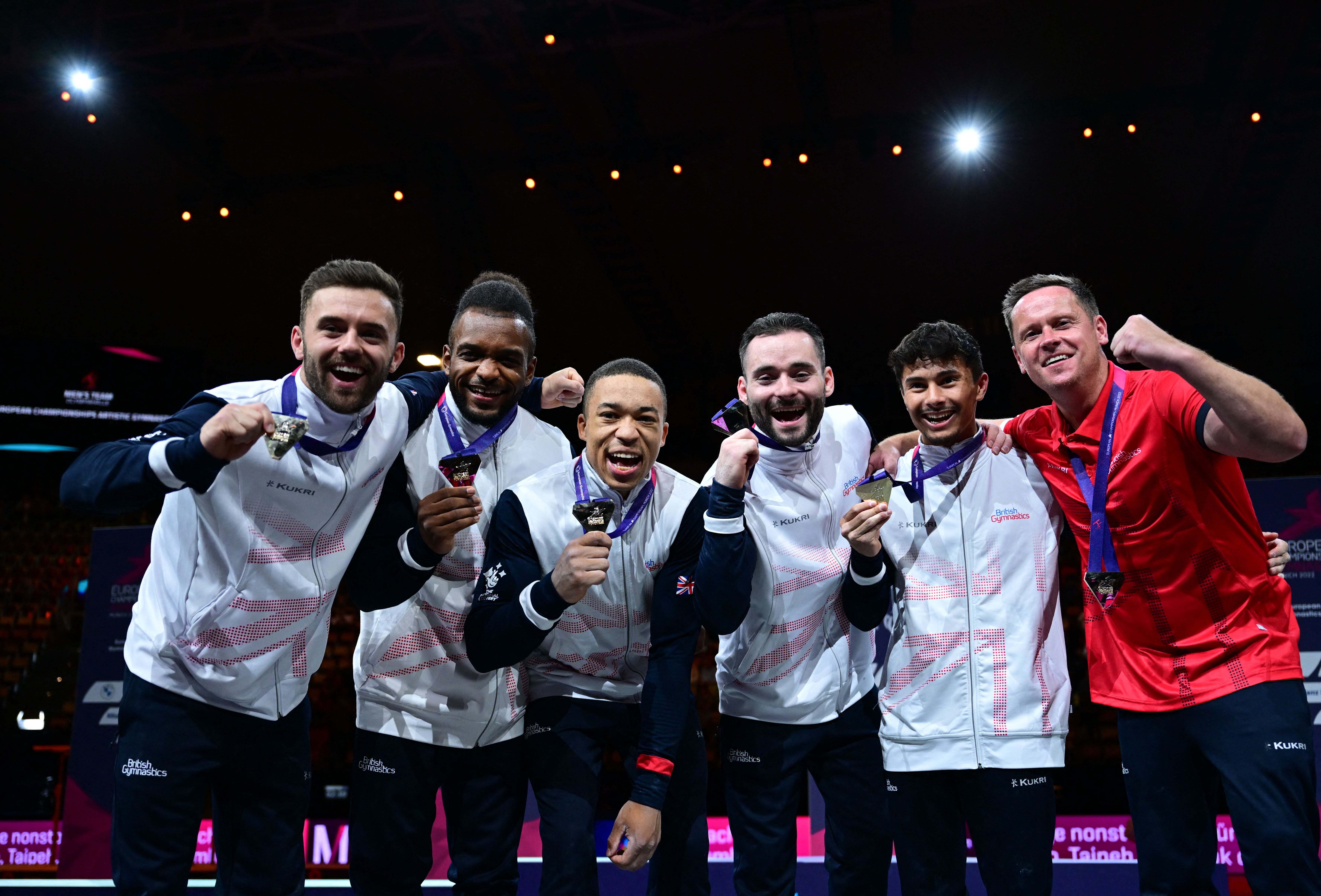 GB won the men’s team title at the European Championships over the summer