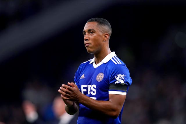 Youri Tielemans is out of contract in the summer (John Walton/PA)