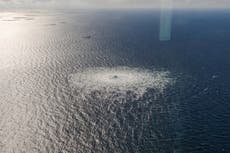 Russia accuses British navy of blowing up Nord Stream gas pipelines in Baltic Sea