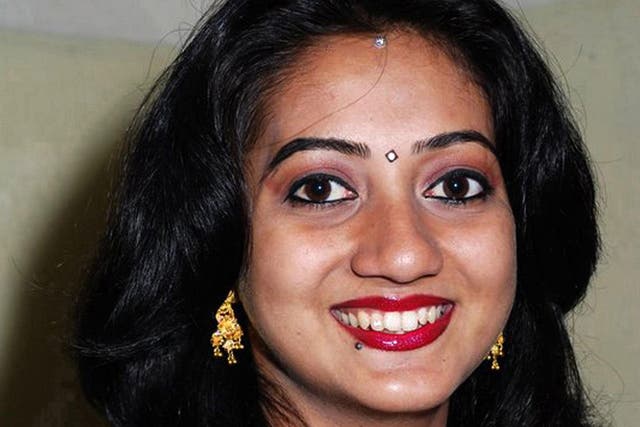 Savita Halappanavar died after she was refused a termination while miscarrying in 2012 (The Irish Times/PA)