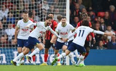 Rodrigo Bentancur completes Tottenham comeback with stoppage-time winner at Bournemouth