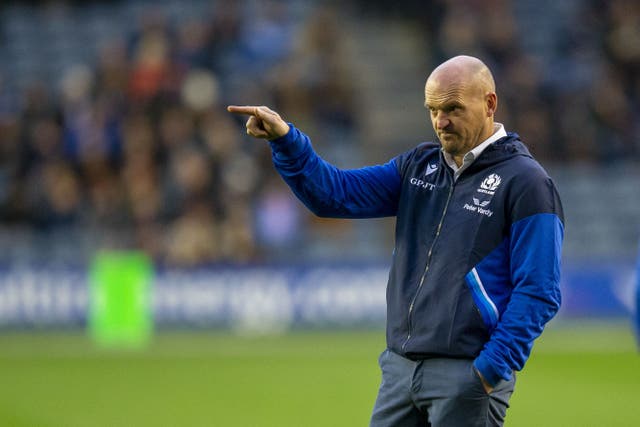 Scotland head coach Gregor Townsend saw his side narrowly beaten (Robert Perry/PA).