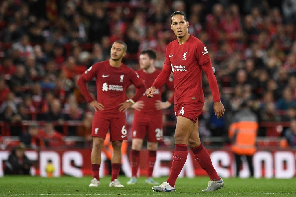 Even the normally unimpeachable Virgil van Dijk has struggled at times this season