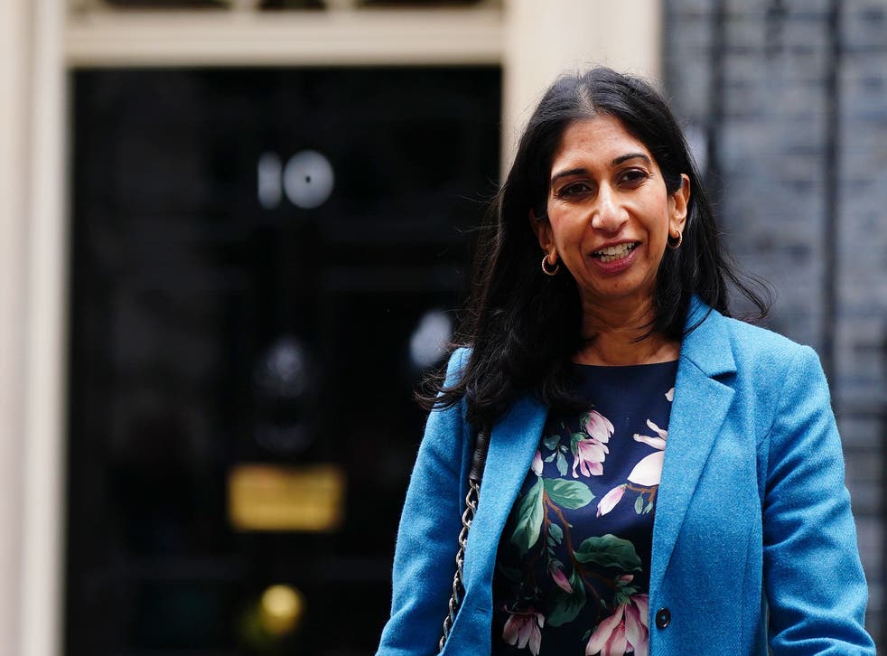 Home Secretary Suella Braverman’s reappointment has been criticised