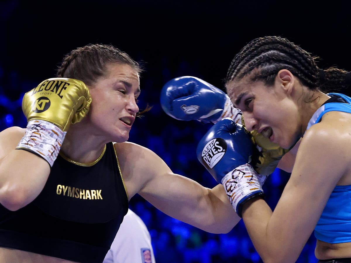 Katie Taylor outpoints Karen Elizabeth Carabajal to keep Amanda Serrano rematch alive
