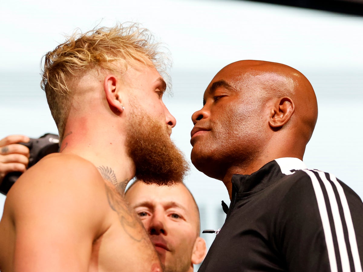 Jake Paul vs Anderson Silva LIVE: Stream, latest updates and how to watch fight tonight