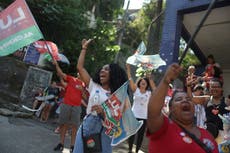 Brazil election - live: Bolsonaro and Lula cast votes in neck-and-neck presidential race