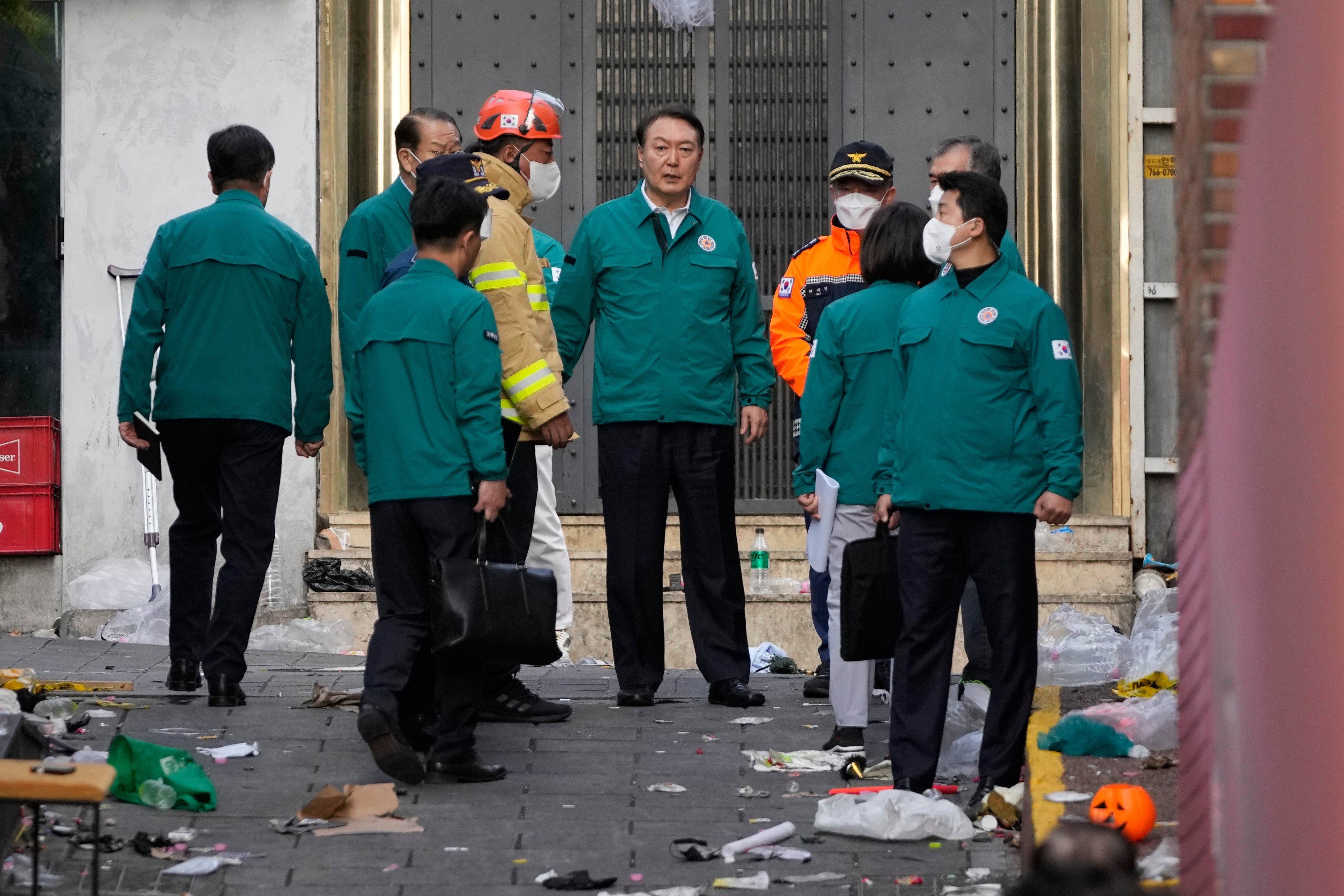 South Korea Halloween Crowd Surge