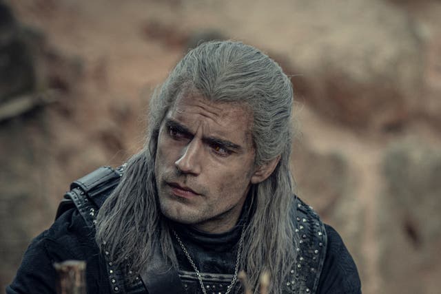 <p>Henry Cavill as Geralt of Rivia in ‘The Witcher’ on Netflix </p>