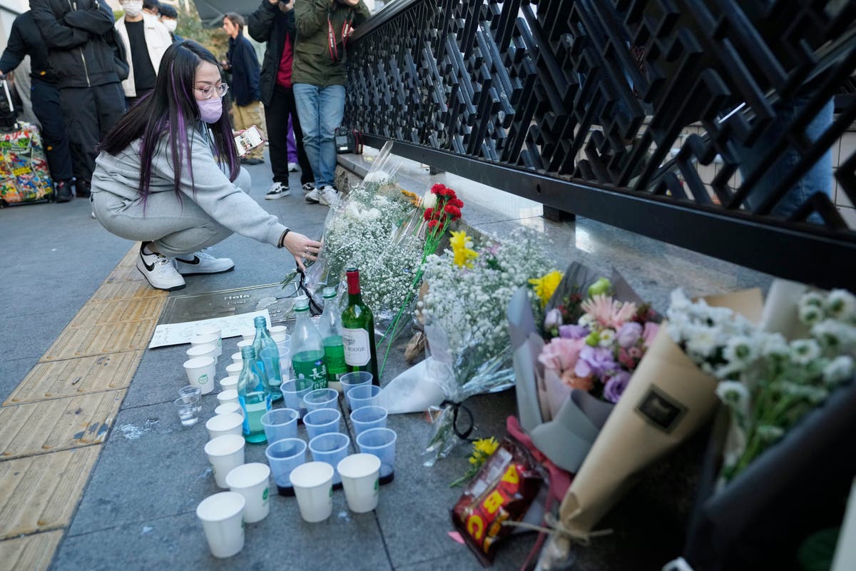 William and Kate offer &lsquo;love and prayers&rsquo; after crowd surge in South Korea