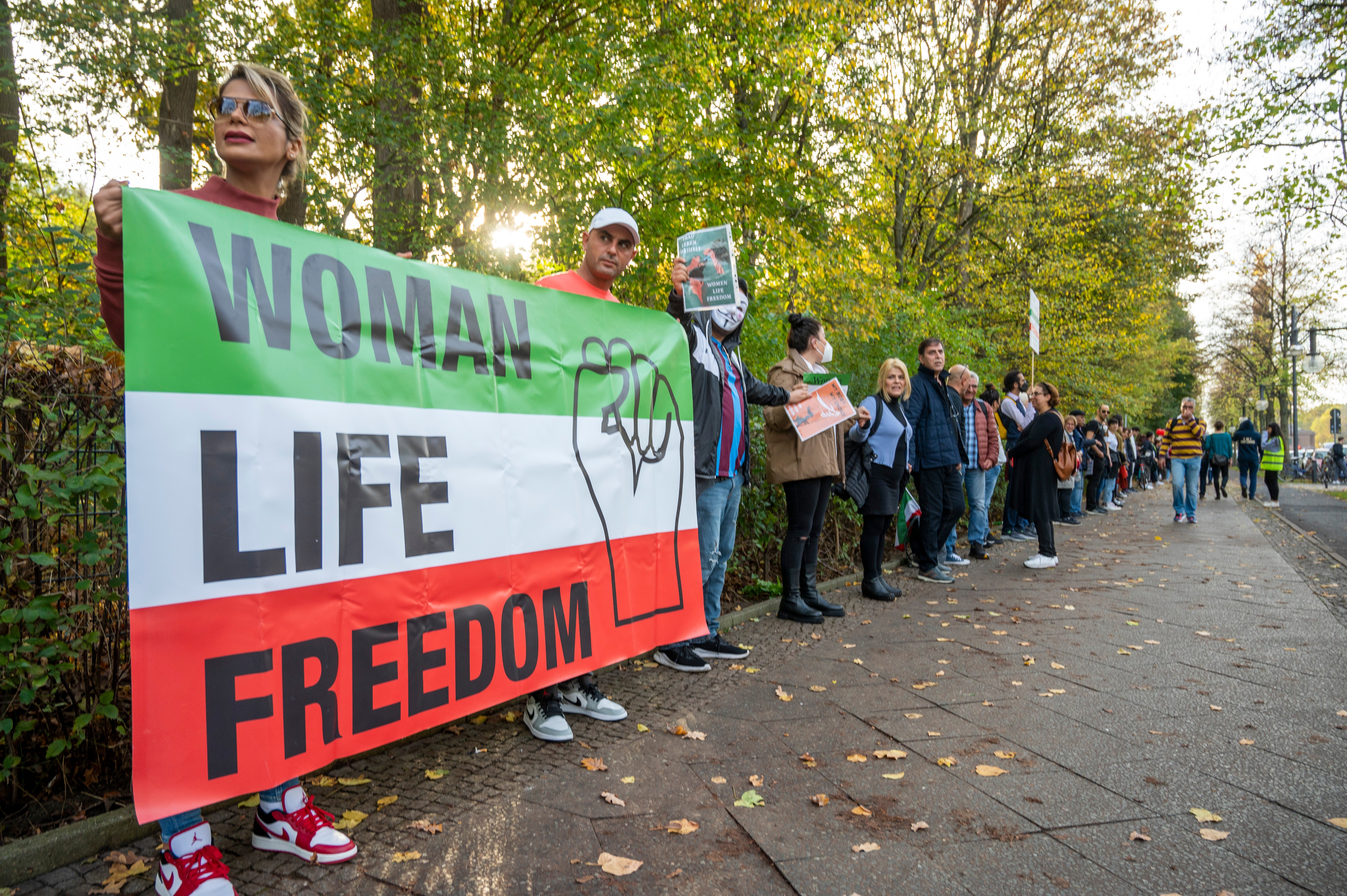 Germany Iran Protest