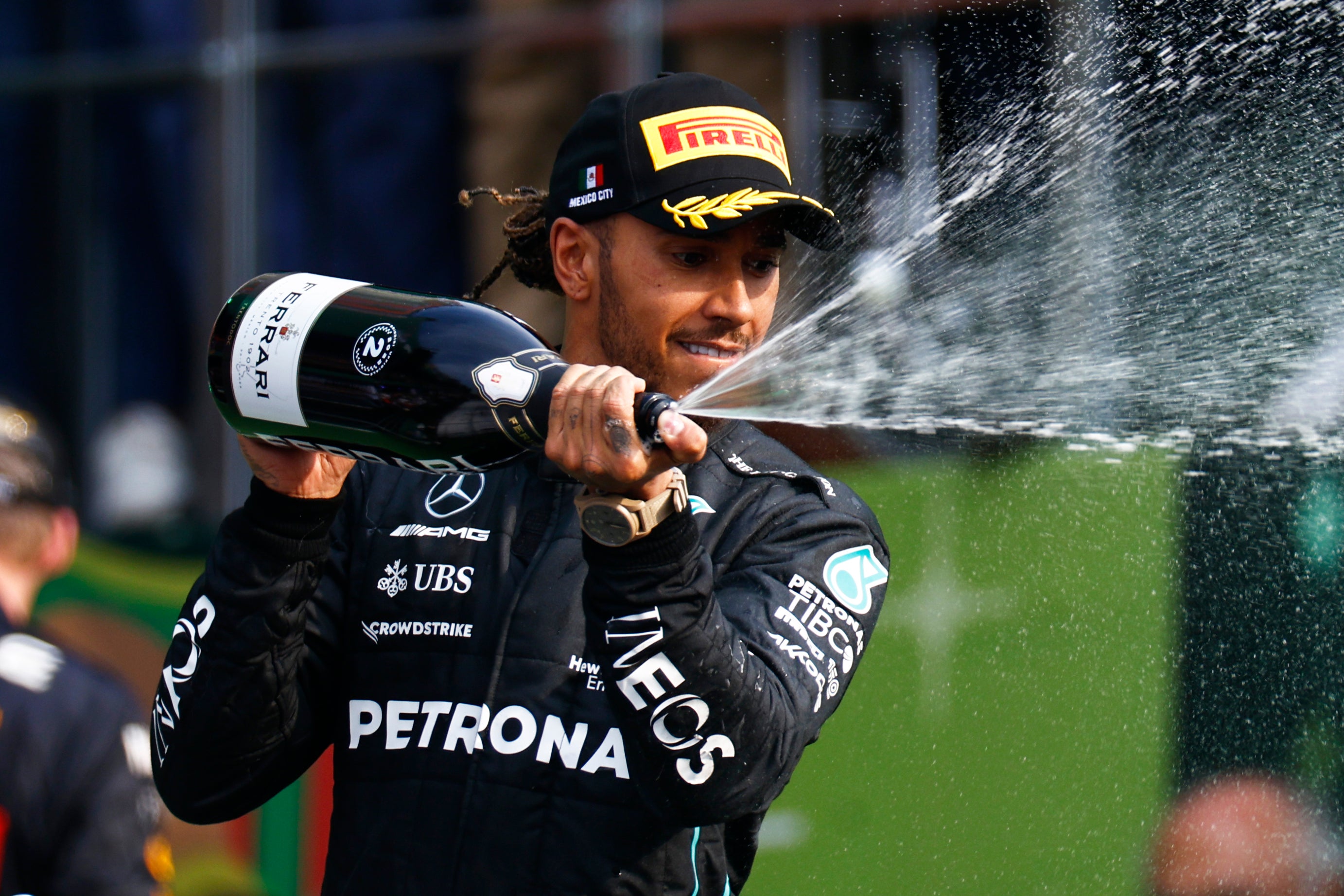 Lewis Hamilton said it was “awkward” to be booed by the Mexican Grand Prix crowd