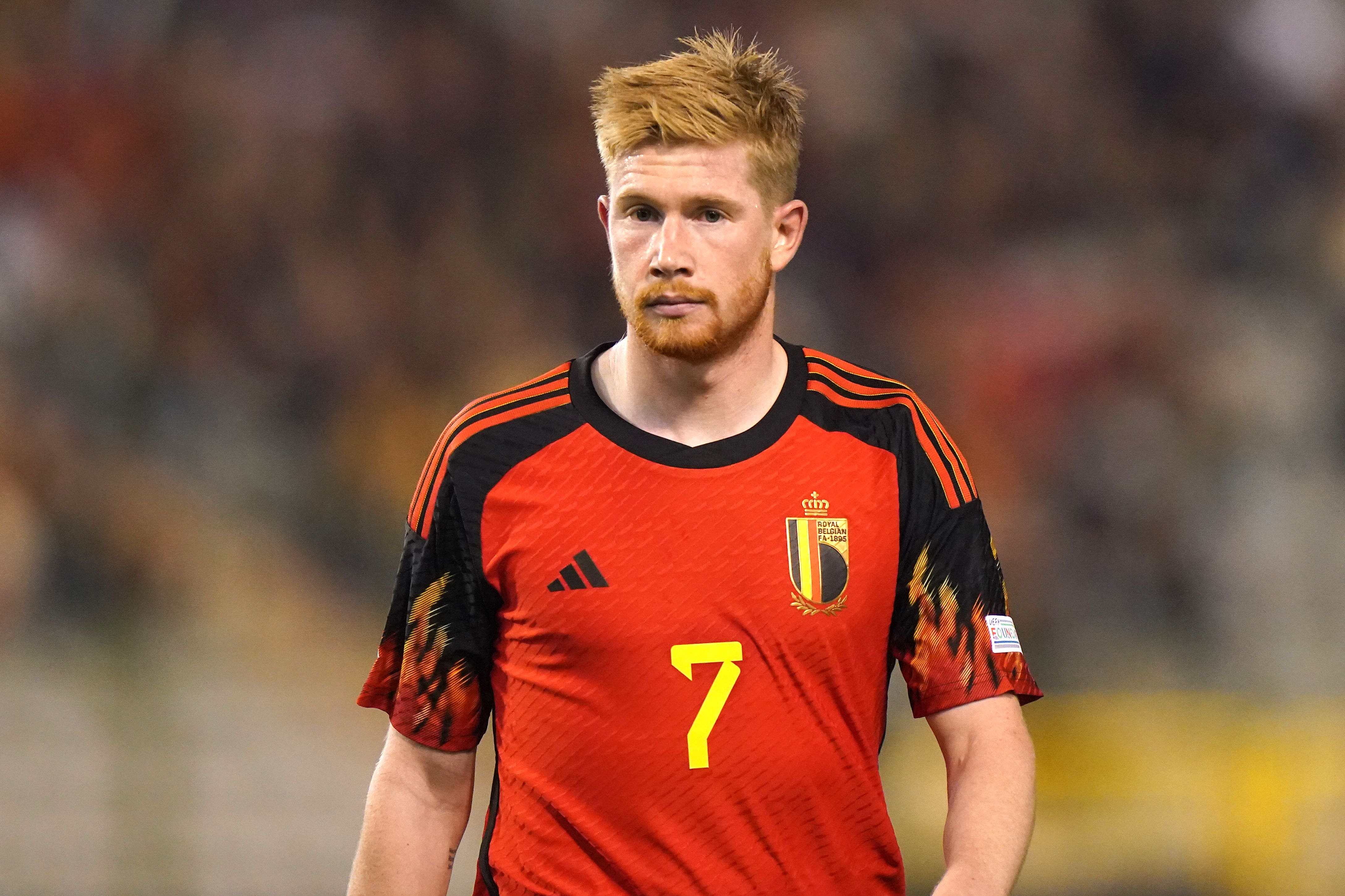 Kevin De Bruyne admits next month’s World Cup could be his last (Tim Goode/PA)