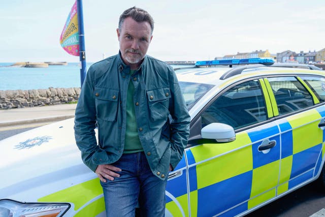 Ciaran McMenamin is back as Inspector Finn O’Hare in series two of Hope Street (Long Story TV/,Jack McGuire/PA)