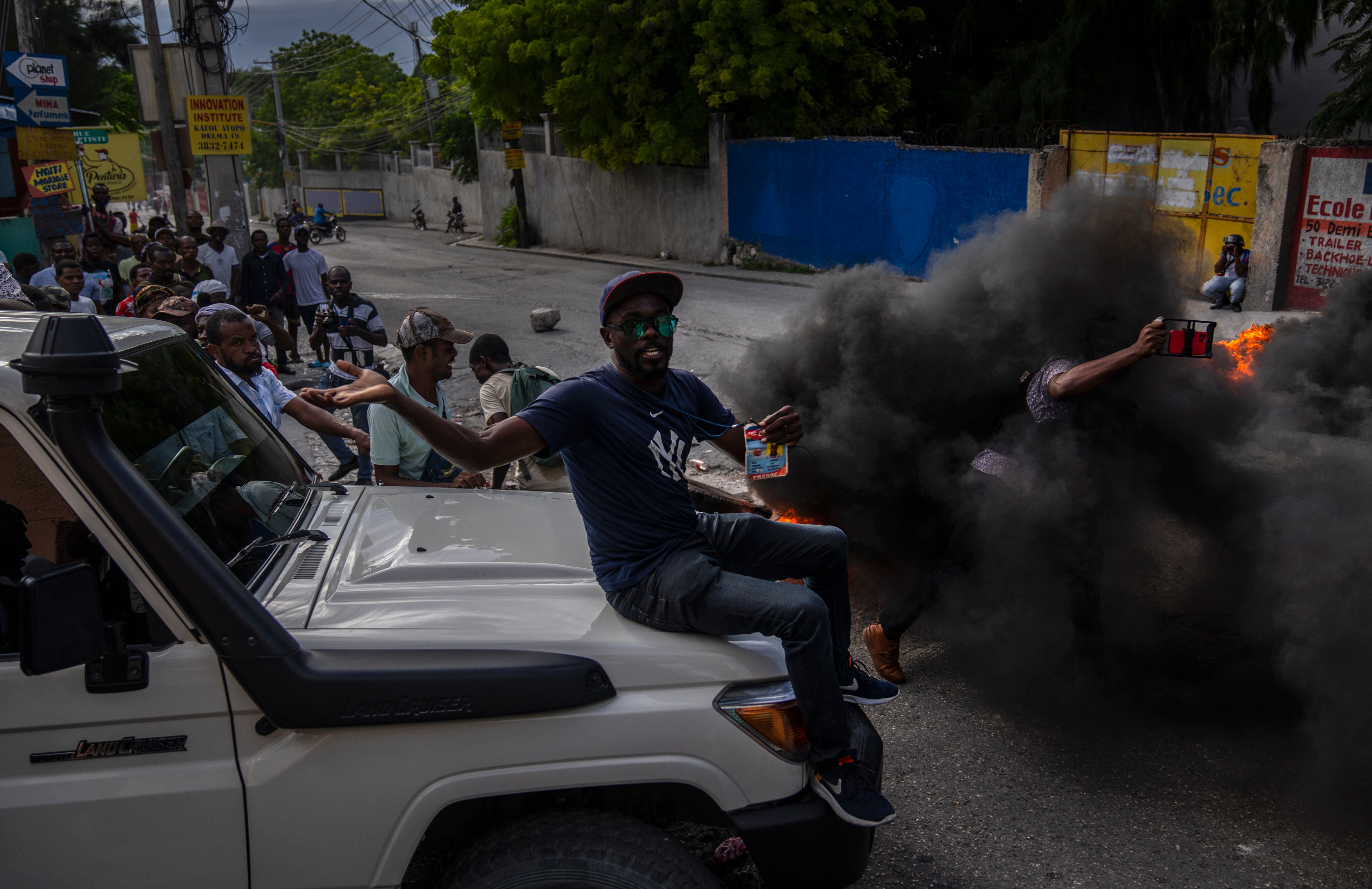 Haiti Protest