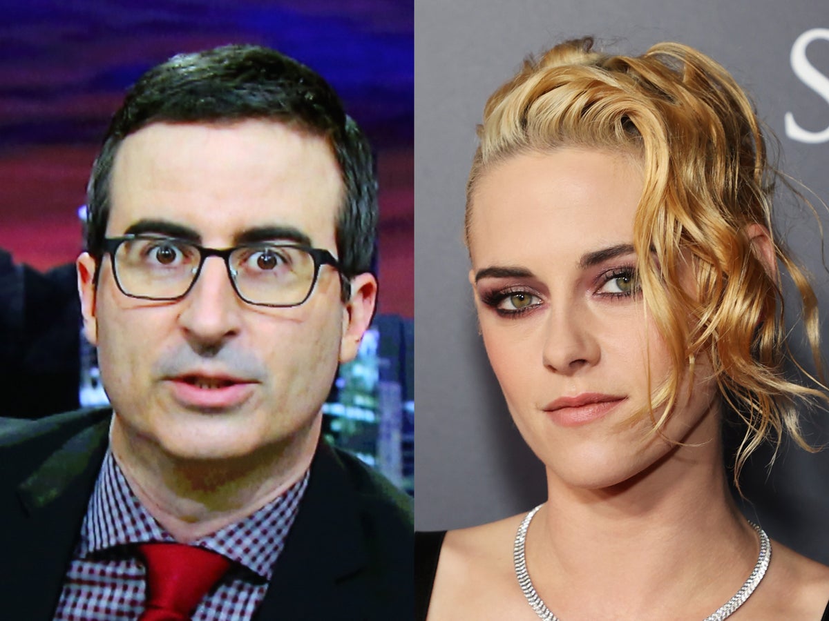 John Oliver makes ‘absurd’ dig about Kristen Stewart on Last Week Tonight