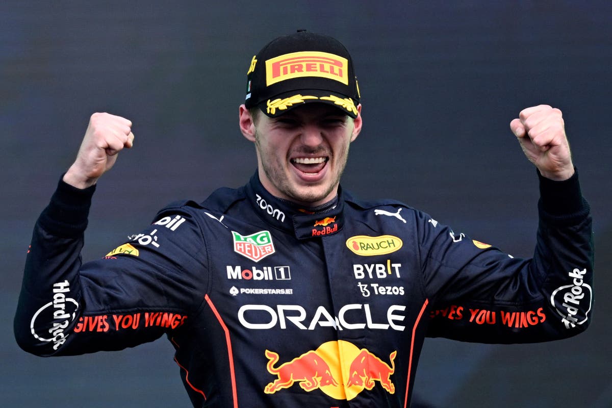 F1 LIVE: Max Verstappen reacts after beating Michael Schumacher’s season wins record